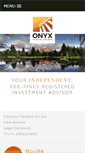 Mobile Screenshot of onyxfinancial.com